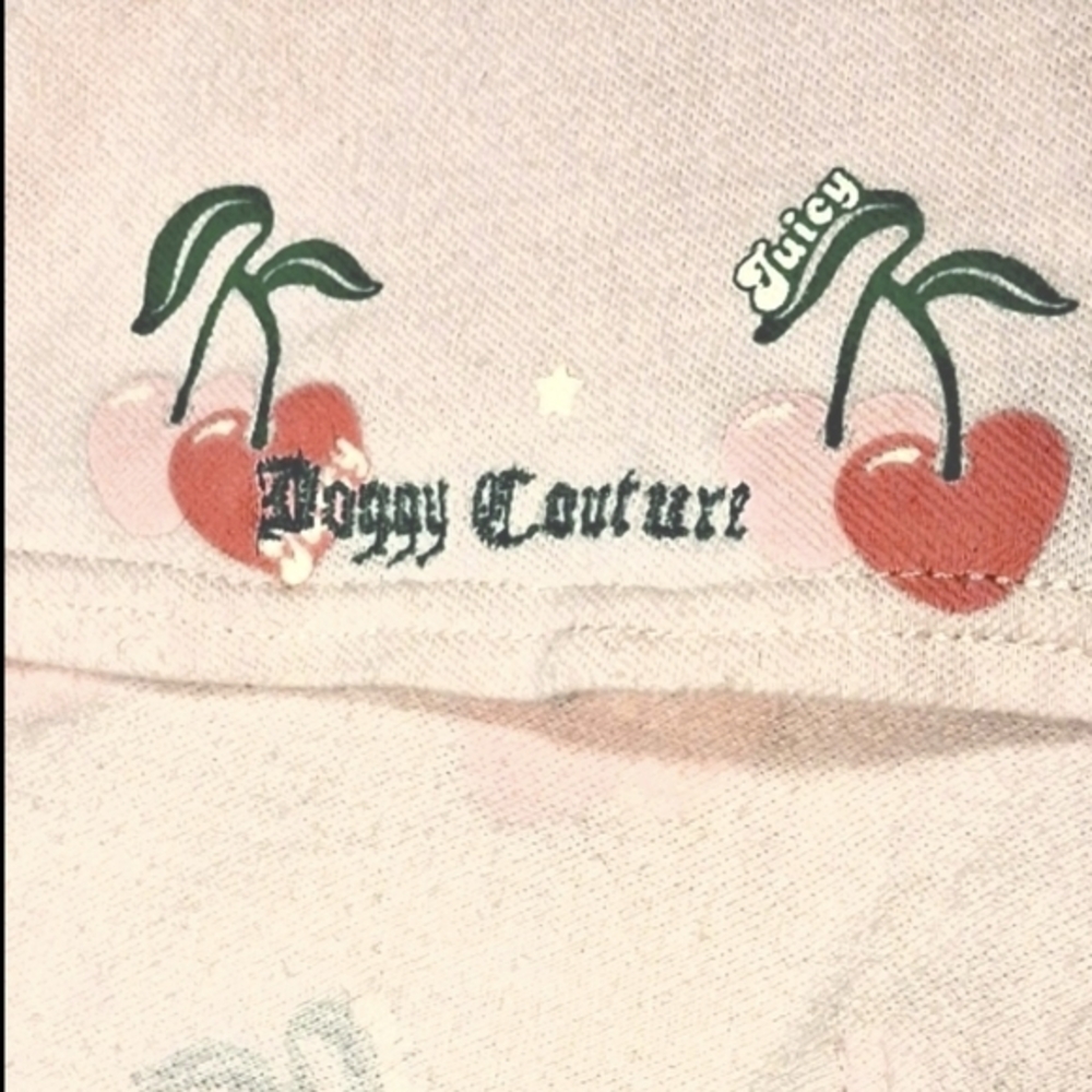 Rare Cherry Print Small Doggie Shirt - Picture 5 of 14